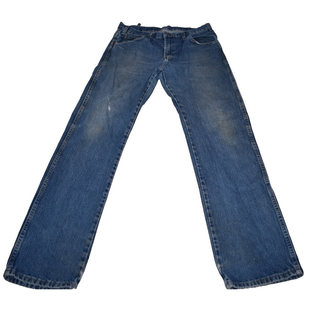 Dickies Jeans Mens 32x34 Blue Regular Fit Workwear Straight Leg Skate